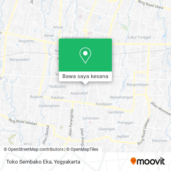 Peta Toko Sembako Eka