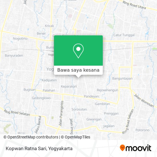 Peta Kopwan Ratna Sari