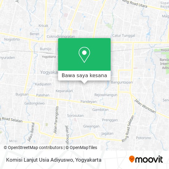 Peta Komisi Lanjut Usia Adiyuswo
