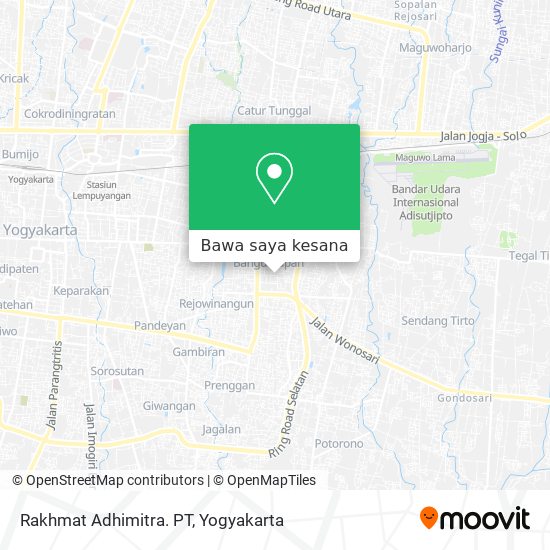 Peta Rakhmat Adhimitra. PT