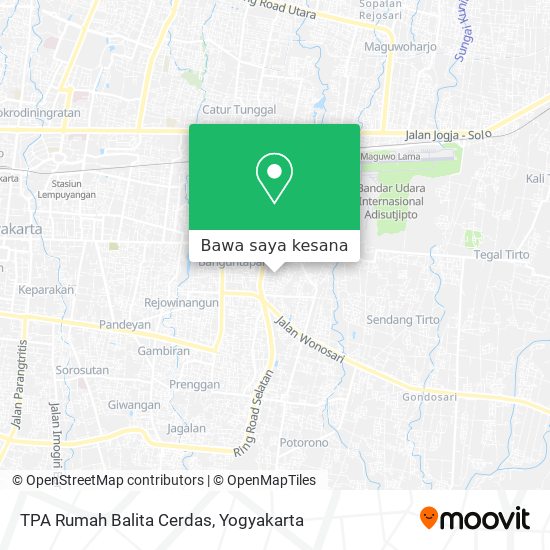 Peta TPA Rumah Balita Cerdas