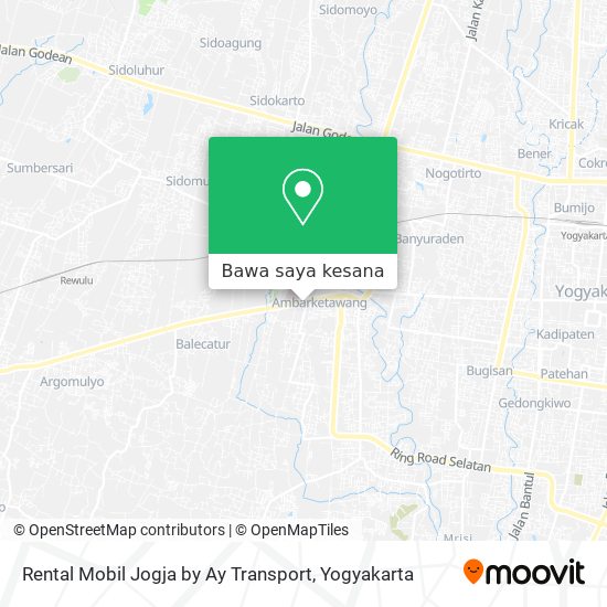 Peta Rental Mobil Jogja by Ay Transport