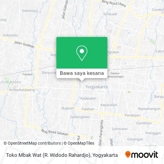 Peta Toko Mbak Wat (R. Widodo Rahardjo)
