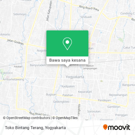 Peta Toko Bintang Terang