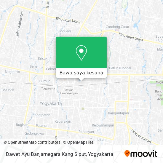 Peta Dawet Ayu Banjarnegara Kang Siput