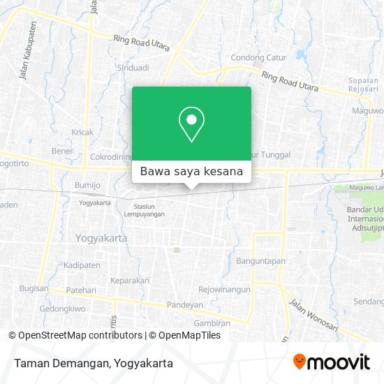 Peta Taman Demangan