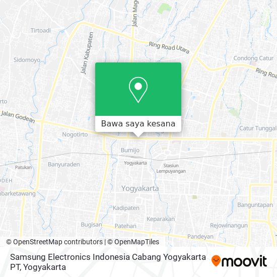 Peta Samsung Electronics Indonesia Cabang Yogyakarta PT
