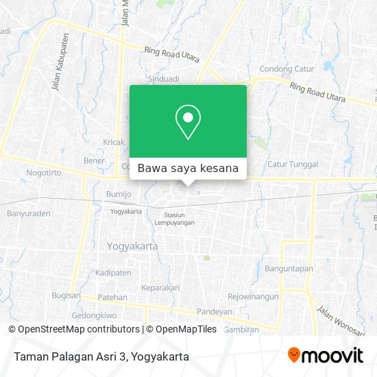 Peta Taman Palagan Asri 3