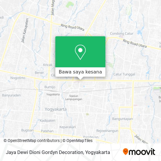 Peta Jaya Dewi Dioni Gordyn Decoration