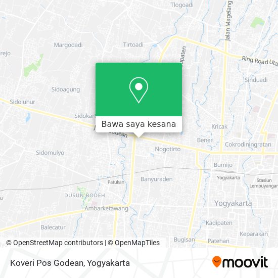 Peta Koveri Pos Godean