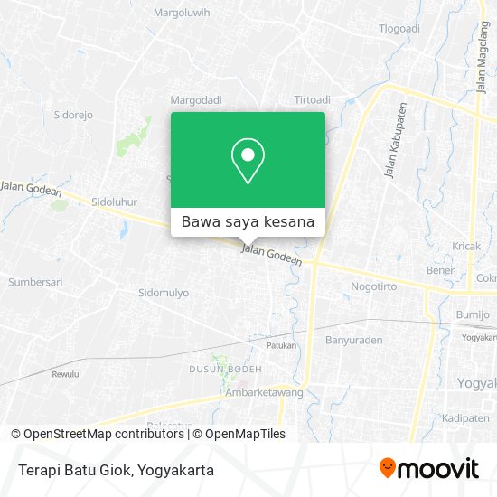 Peta Terapi Batu Giok