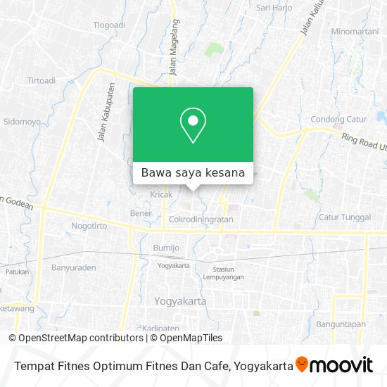 Peta Tempat Fitnes Optimum Fitnes Dan Cafe