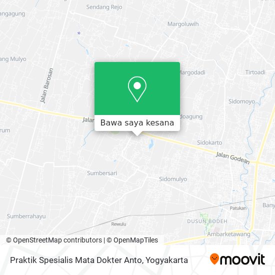 Peta Praktik Spesialis Mata Dokter Anto