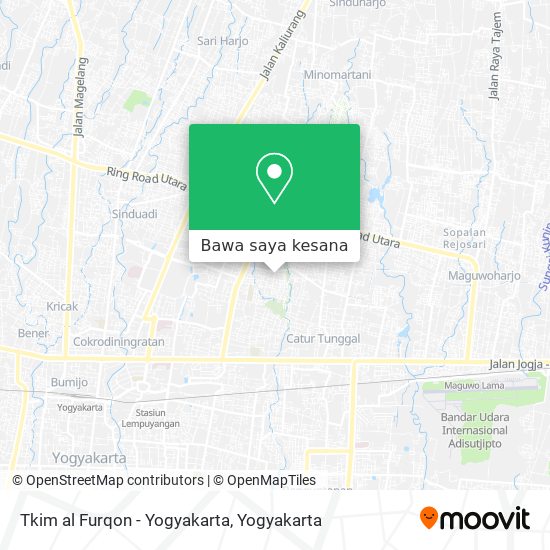 Peta Tkim al Furqon - Yogyakarta