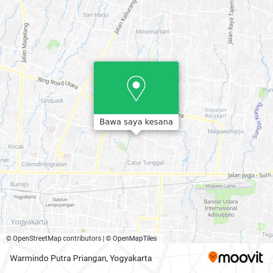 Peta Warmindo Putra Priangan