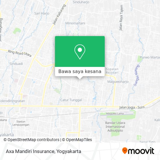 Peta Axa Mandiri Insurance