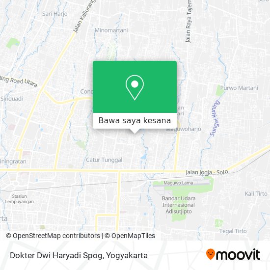 Peta Dokter Dwi Haryadi Spog