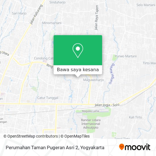 Peta Perumahan Taman Pugeran Asri 2