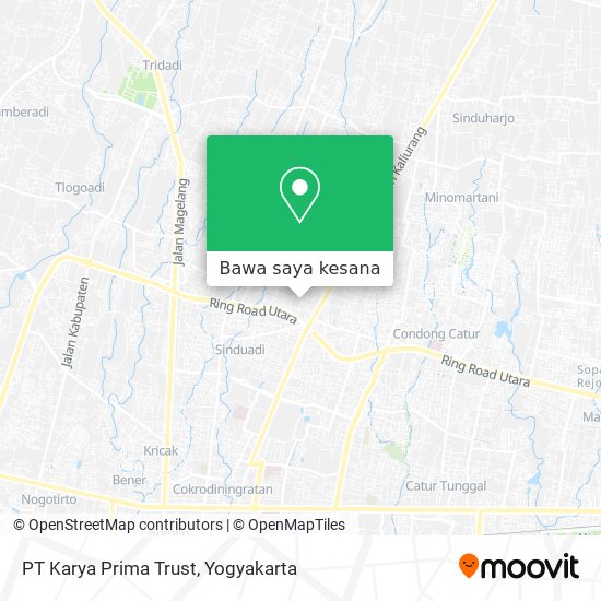 Peta PT Karya Prima Trust