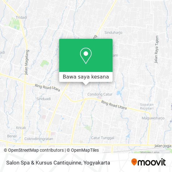 Peta Salon Spa & Kursus Cantiquinne