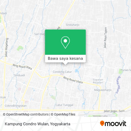 Peta Kampung Condro Wulan