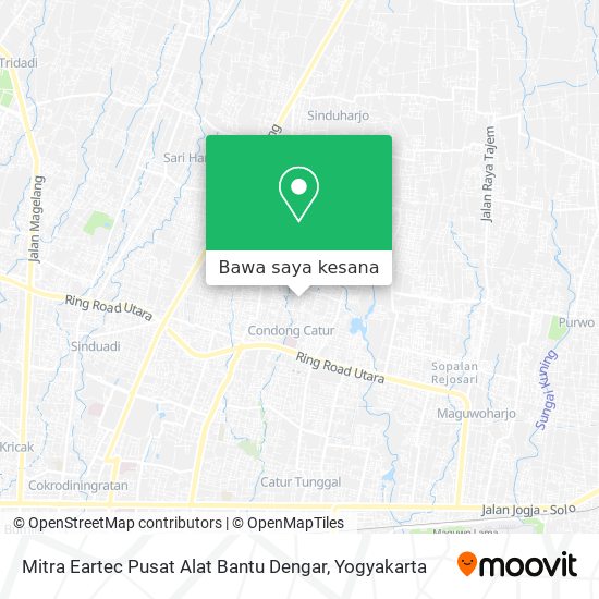 Peta Mitra Eartec Pusat Alat Bantu Dengar