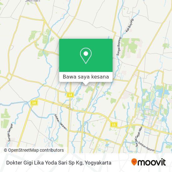 Peta Dokter Gigi Lika Yoda Sari Sp Kg