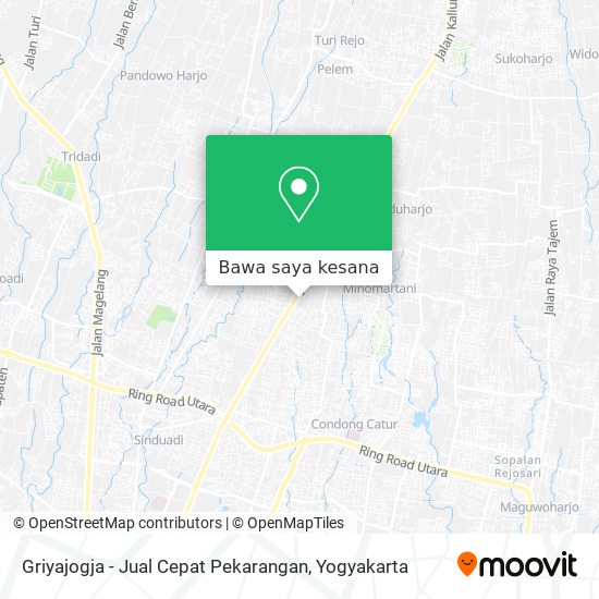 Peta Griyajogja - Jual Cepat Pekarangan
