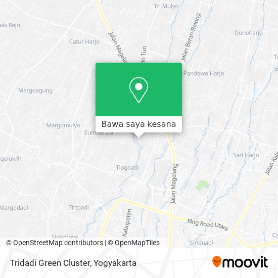 Peta Tridadi Green Cluster