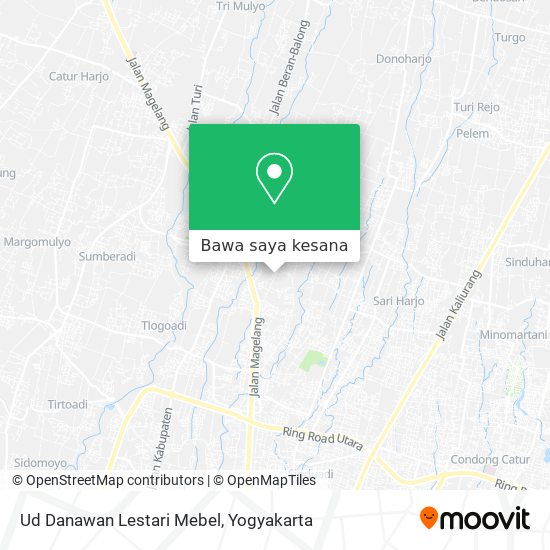 Peta Ud Danawan Lestari Mebel