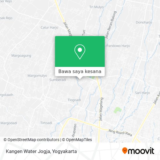 Peta Kangen Water Jogja