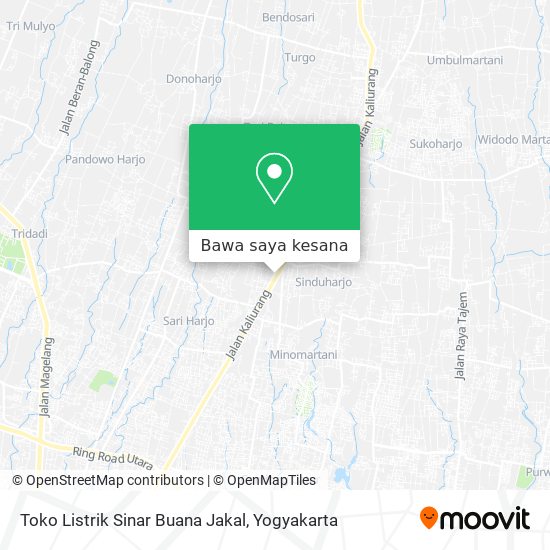 Peta Toko Listrik Sinar Buana Jakal