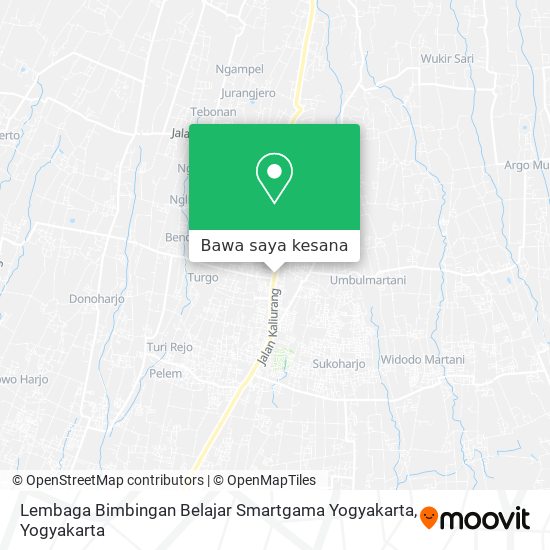 Peta Lembaga Bimbingan Belajar Smartgama Yogyakarta