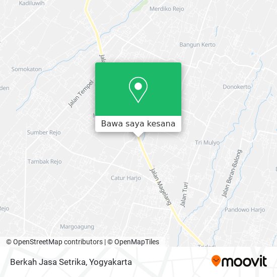 Peta Berkah Jasa Setrika