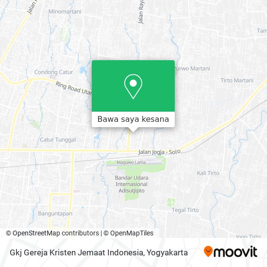 Peta Gkj Gereja Kristen Jemaat Indonesia