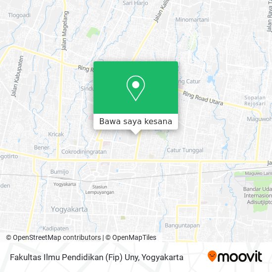 Peta Fakultas Ilmu Pendidikan (Fip) Uny