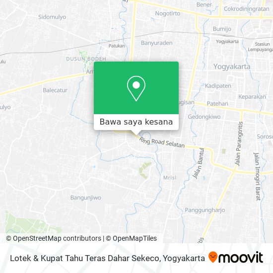 Peta Lotek & Kupat Tahu Teras Dahar Sekeco