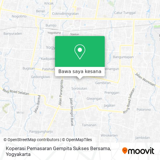 Peta Koperasi Pemasaran Gempita Sukses Bersama