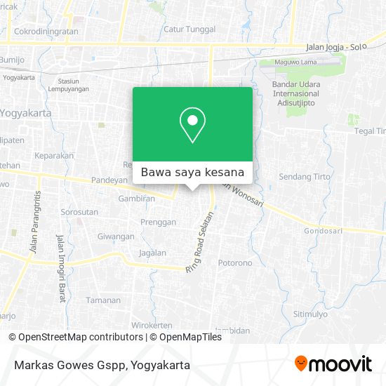 Peta Markas Gowes Gspp