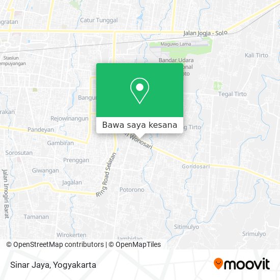 Peta Sinar Jaya