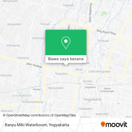 Peta Banyu Miki Waterboom