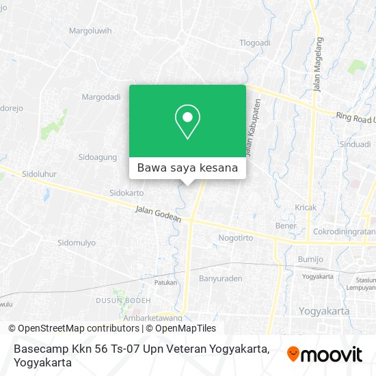 Peta Basecamp Kkn 56 Ts-07 Upn Veteran Yogyakarta