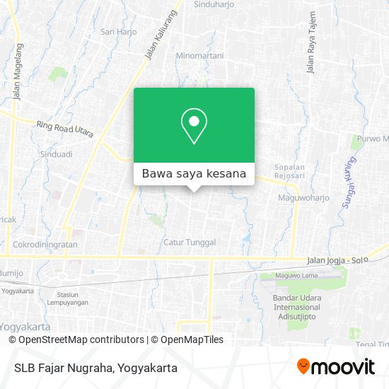 Peta SLB Fajar Nugraha