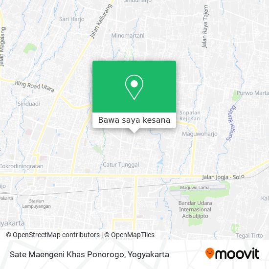 Peta Sate Maengeni Khas Ponorogo