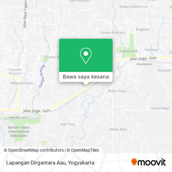 Peta Lapangan Dirgantara Aau