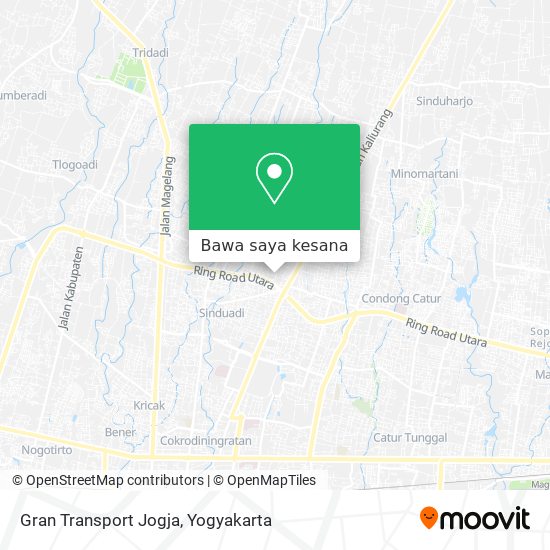 Peta Gran Transport Jogja