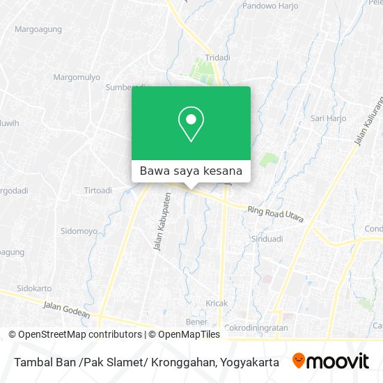 Peta Tambal Ban /Pak Slamet/ Kronggahan