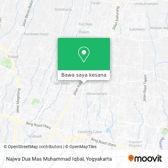 Peta Najwa Dua Mas Muhammad Iqbal