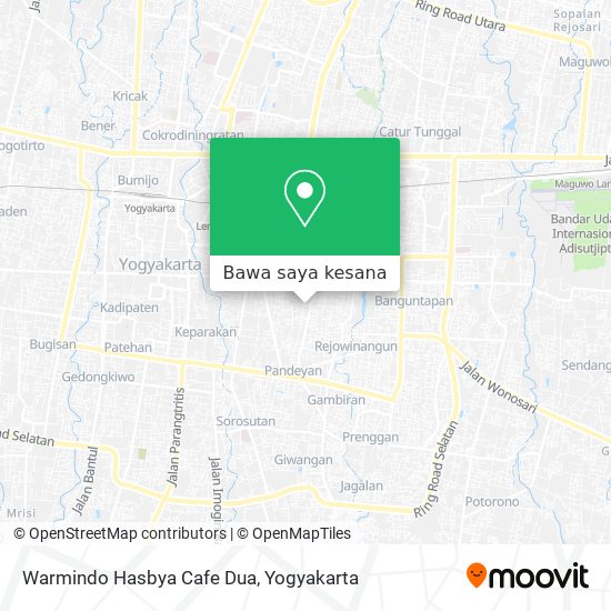 Peta Warmindo Hasbya Cafe Dua