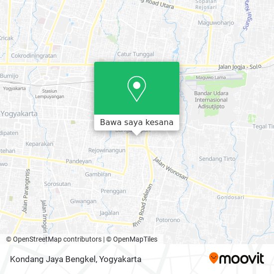 Peta Kondang Jaya Bengkel